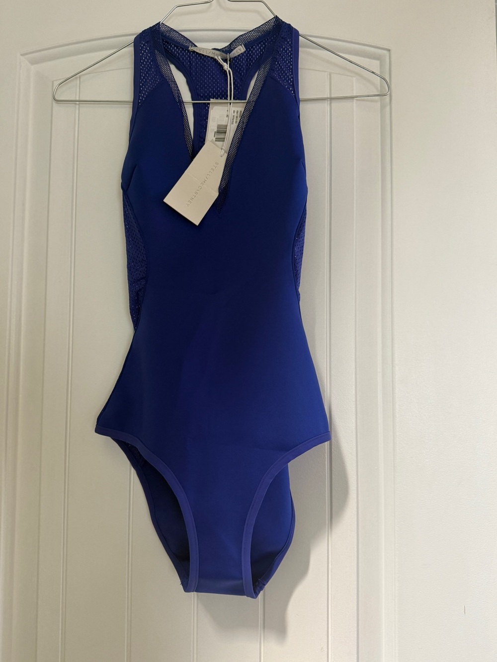 Stella McCartney Cobalt Blue One-Piece Swimsuit